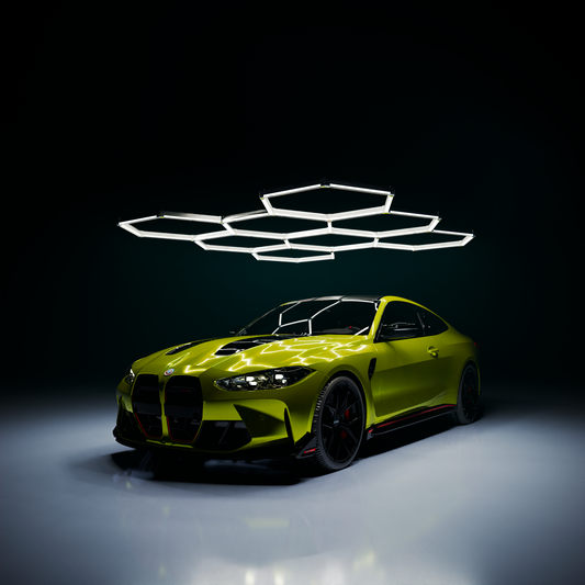 Composizione da 8 esagoni - HexaLightDesign